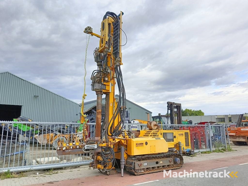 Klemm KR 707-1W piling drill rig micro rig bohrgerat KH5