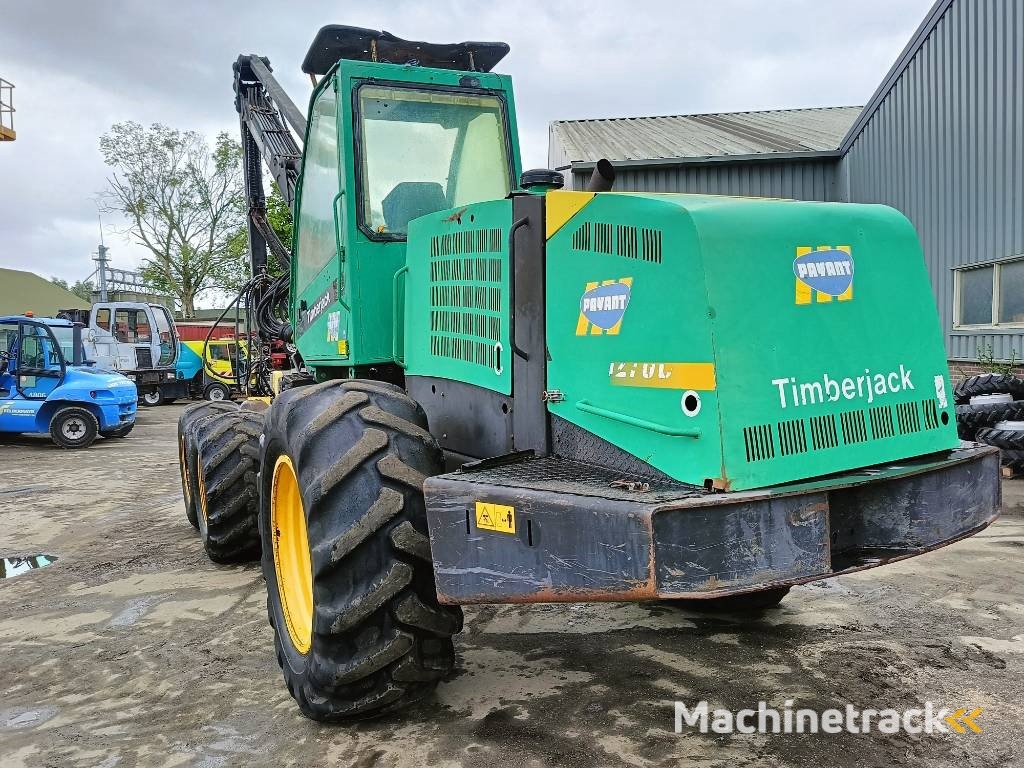 Timberjack 1270D harvester delimber bomenrooier 2004 CE airco