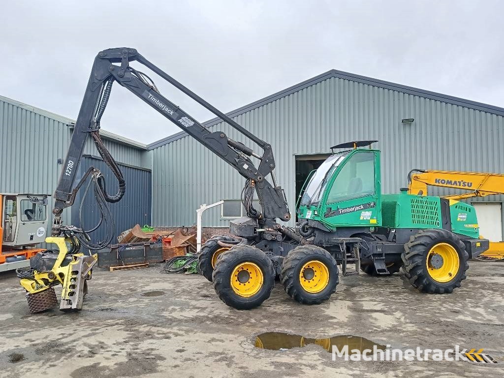 Timberjack 1270D harvester delimber bomenrooier 2004 CE airco