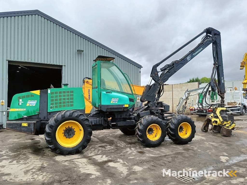 Timberjack 1270D harvester delimber bomenrooier 2004 CE airco