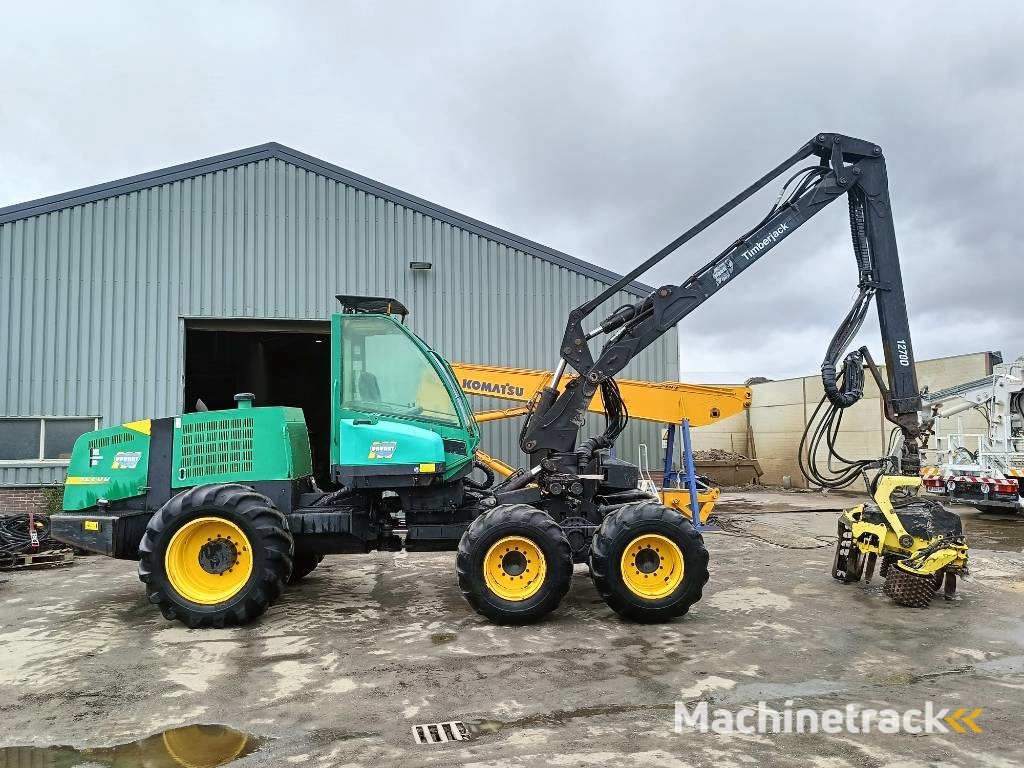 Timberjack 1270D harvester delimber bomenrooier 2004 CE airco