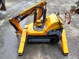 Minituur van Brokk 90 husqvarna robot remote excavator digger