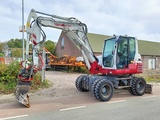 Thumbnail of Takeuchi TB 295 W mobiele graafmachine mobile excavator