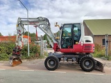 Thumbnail of Takeuchi TB 295 W mobiele graafmachine mobile excavator