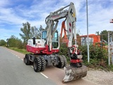 Thumbnail of Takeuchi TB 295 W mobiele graafmachine mobile excavator
