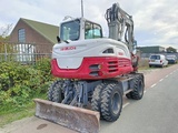 Thumbnail of Takeuchi TB 295 W mobiele graafmachine mobile excavator