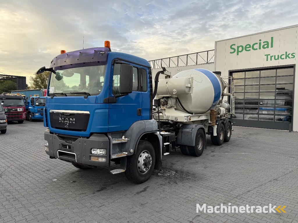 MAN TGS 18.400 4x4 / Euro 5 / Muller Mitteltal Mixer trailer / Liebherr / 10 m3 / Only 252231km