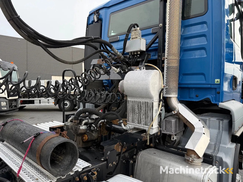 MAN TGS 18.400 4x4 / Euro 5 / Muller Mitteltal Mixer trailer / Liebherr / 10 m3 / Only 252231km