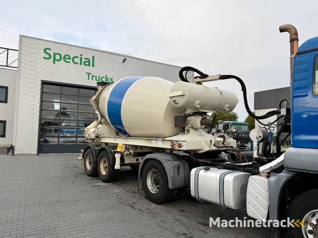 Müller-Mitteltal TGS 18.400 4x4 / Euro 5 / Muller Mitteltal Mixer trailer / Liebherr / 10 m3 / Only 252231km