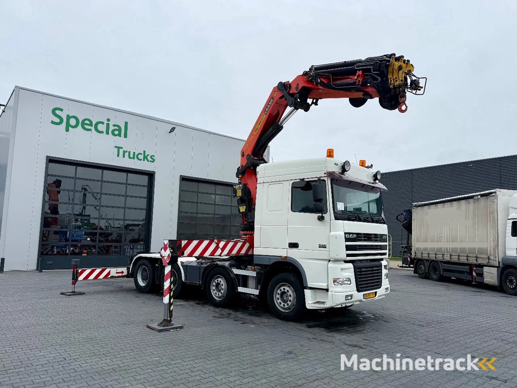 DAF XF 95.480 8X4 / Palfinger PK44002 F