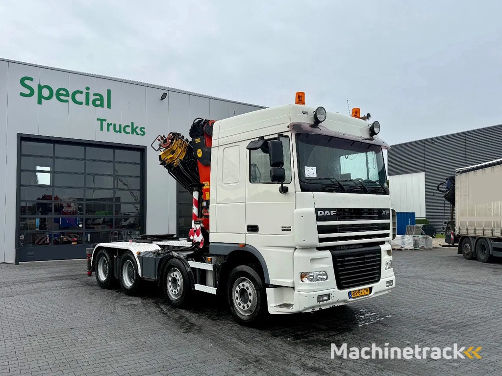 DAF XF 95.480 8X4 / Palfinger PK44002 F