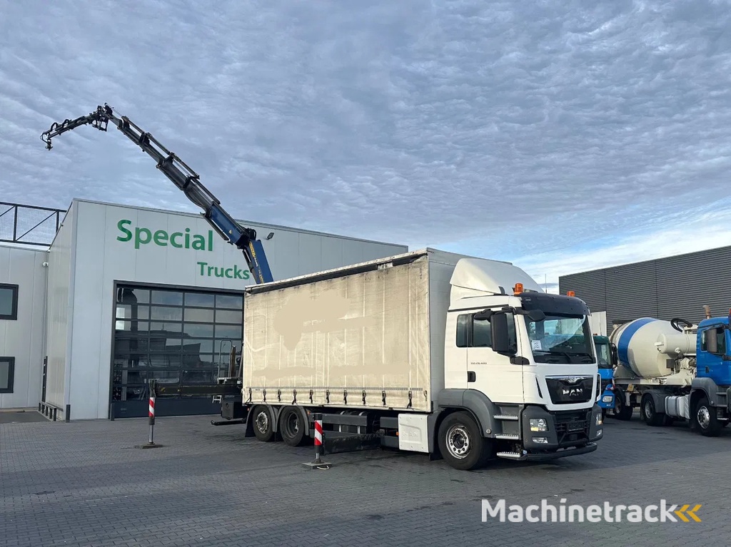 MAN TGS 26.400 6X2-4 LL / Euro 6 / Only 275058km / Palfinger PK29002 D / PJ 060 B