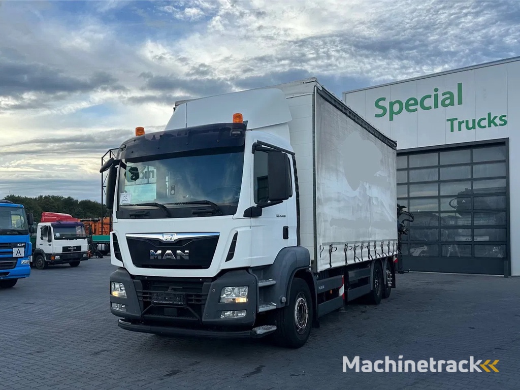 MAN TGS 26.400 6X2-4 LL / Euro 6 / Only 275058km / Palfinger PK29002 D / PJ 060 B