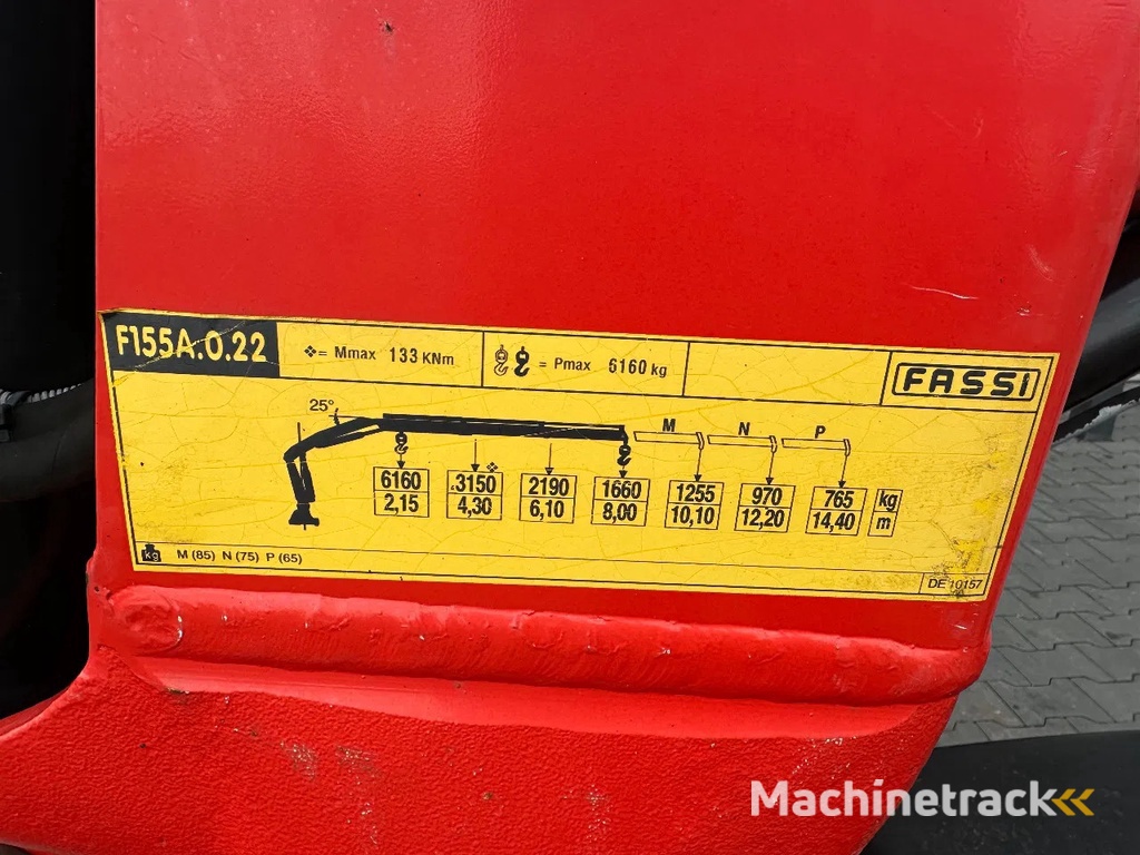 Fassi F155A.0.22 Crane / Kraan / Autolaadkraan / Ladekrane / Kran / Grua / Grues