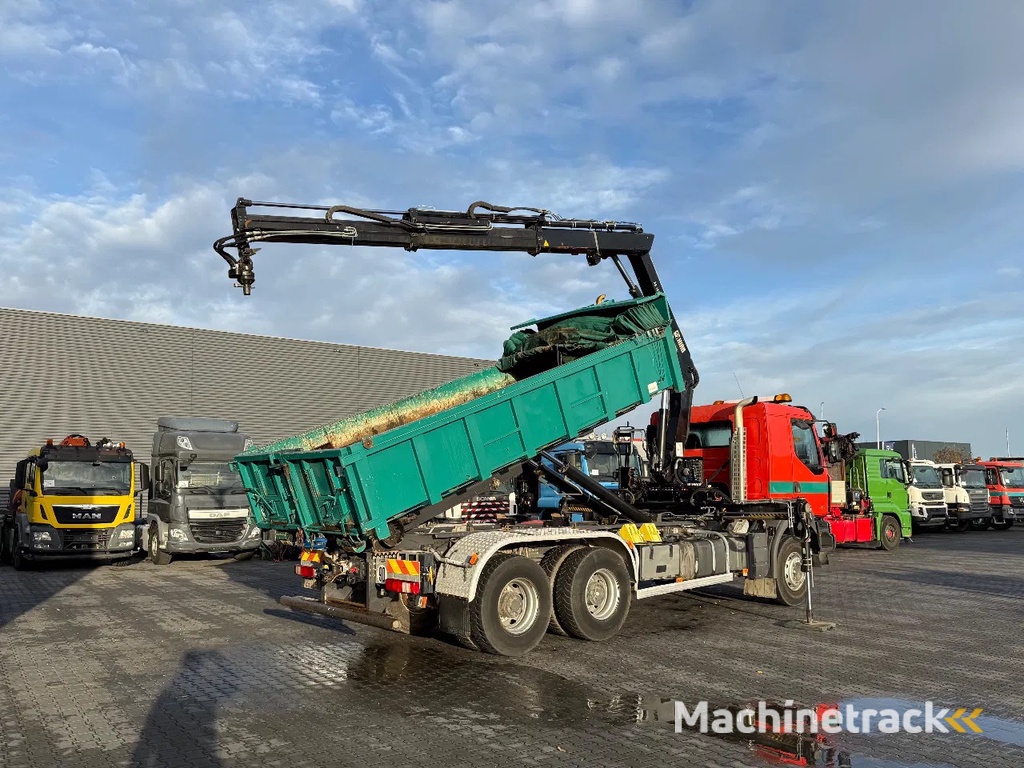 Renault Kerax 440 6x4 / Hiab 122 B-2 Hiduo / Hooklift XR21S51