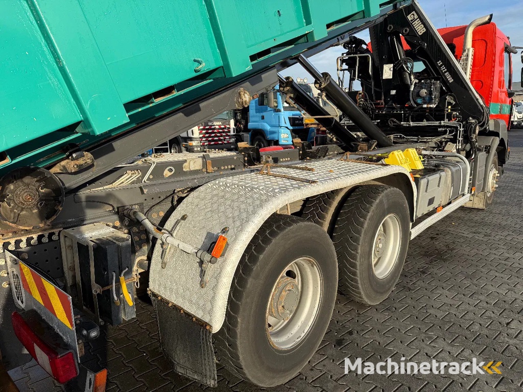 Renault Kerax 440 6x4 / Hiab 122 B-2 Hiduo / Hooklift XR21S51