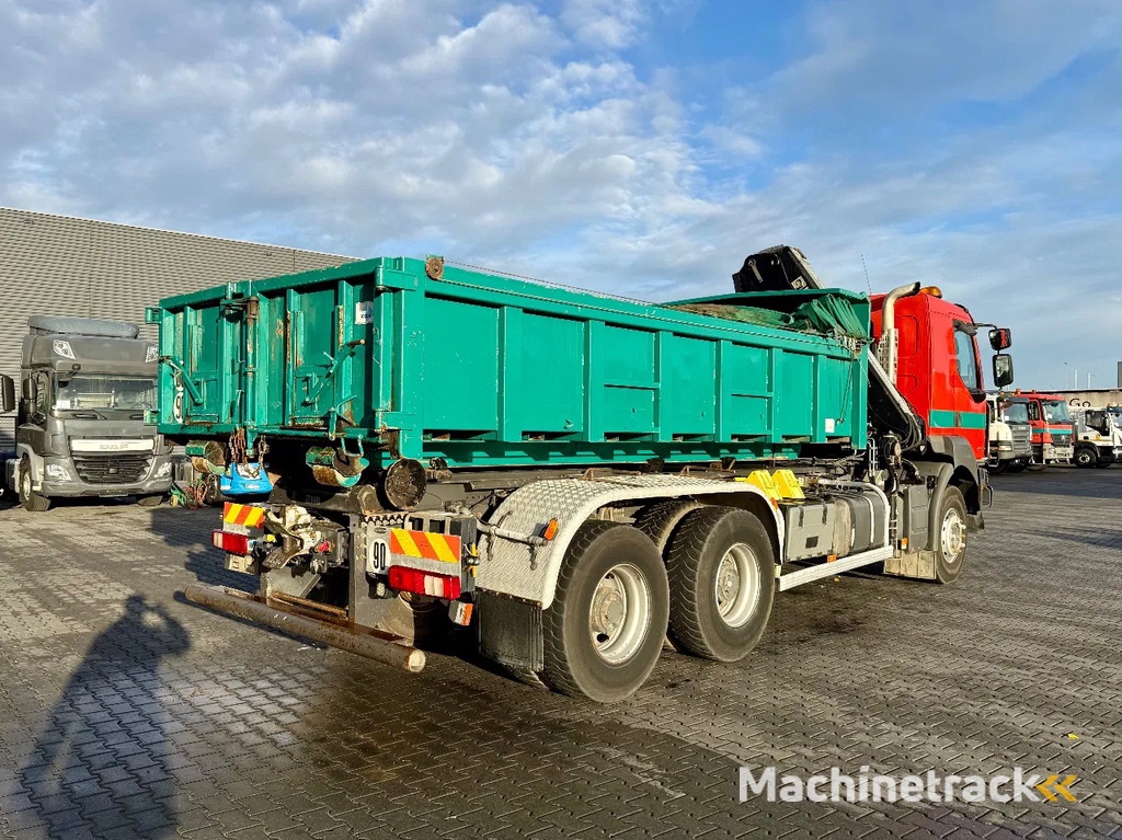 Renault Kerax 440 6x4 / Hiab 122 B-2 Hiduo / Hooklift XR21S51