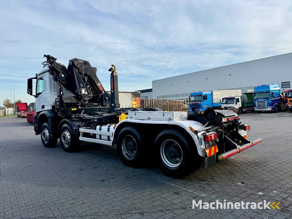 Mercedes-Benz Arocs 4248 / 8x4 / Euro VI D / HIAB X-HIPRO 232 E-6 / HOOKLIFT HIAB ULT21S51 (21Ton)