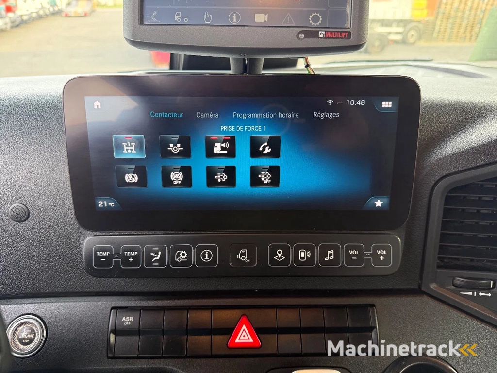 Mercedes-Benz Arocs 4248 / 8x4 / Euro VI D / HIAB X-HIPRO 232 E-6 / HOOKLIFT HIAB ULT21S51 (21Ton)