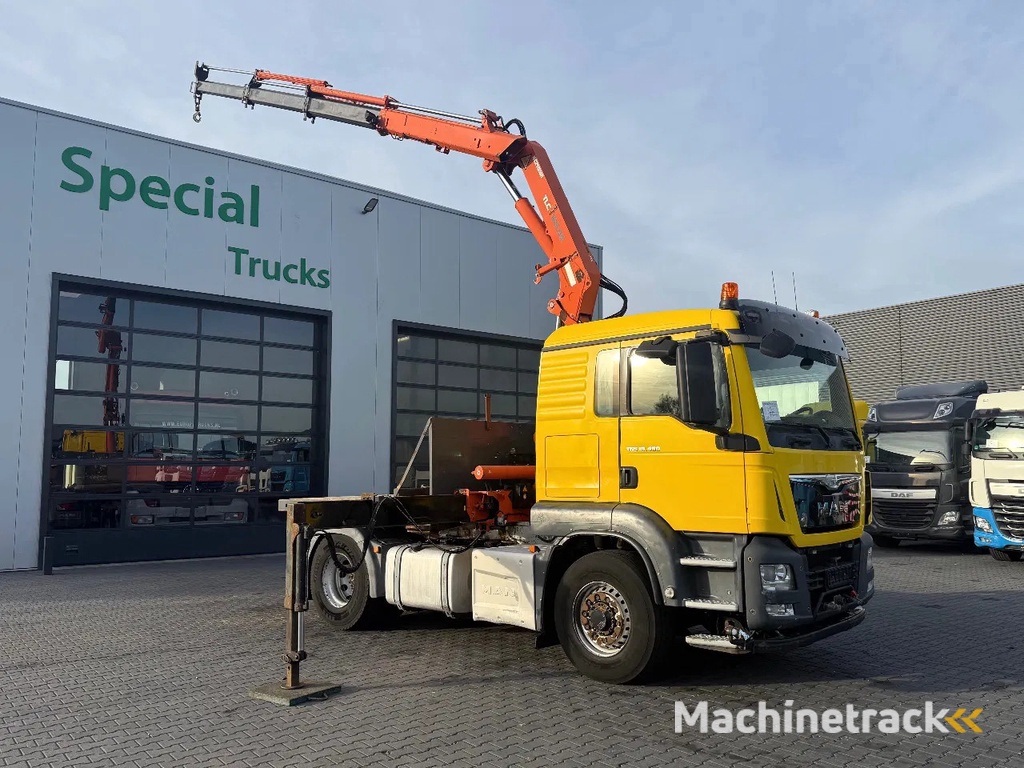 MAN TGS 18.480 4x4 Hydrodrive / Euro 6 / Atlas 165.2E - A3 (Only 261850km)