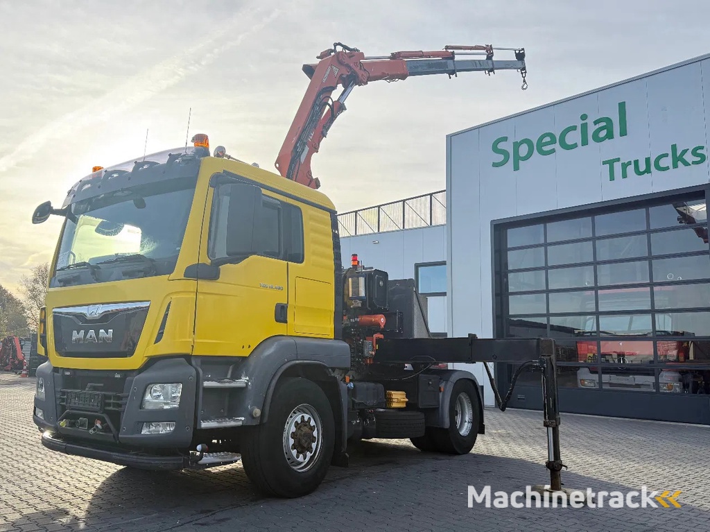 MAN TGS 18.480 4x4 Hydrodrive / Euro 6 / Atlas 165.2E - A3 (Only 261850km)