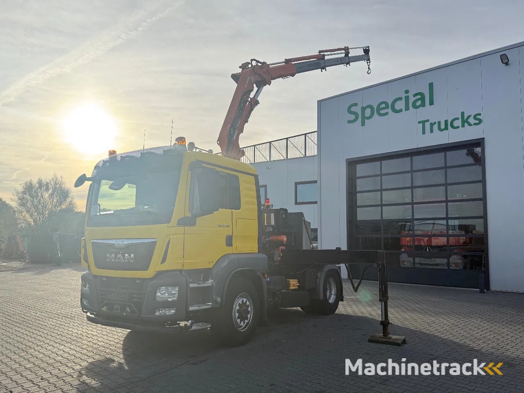 MAN TGS 18.480 4x4 Hydrodrive / Euro 6 / Atlas 165.2E - A3 (Only 261850km)