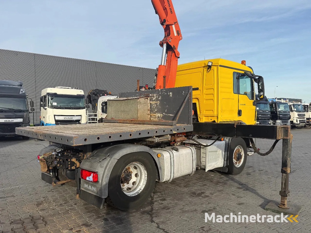 MAN TGS 18.480 4x4 Hydrodrive / Euro 6 / Atlas 165.2E - A3 (Only 261850km)