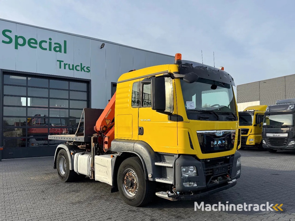 MAN TGS 18.480 4x4 Hydrodrive / Euro 6 / Atlas 165.2E - A3 (Only 261850km)