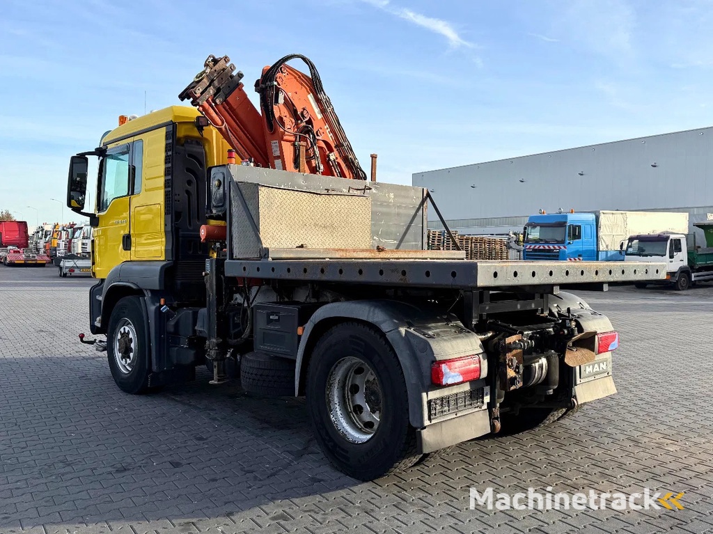 MAN TGS 18.480 4x4 Hydrodrive / Euro 6 / Atlas 165.2E - A3 (Only 261850km)