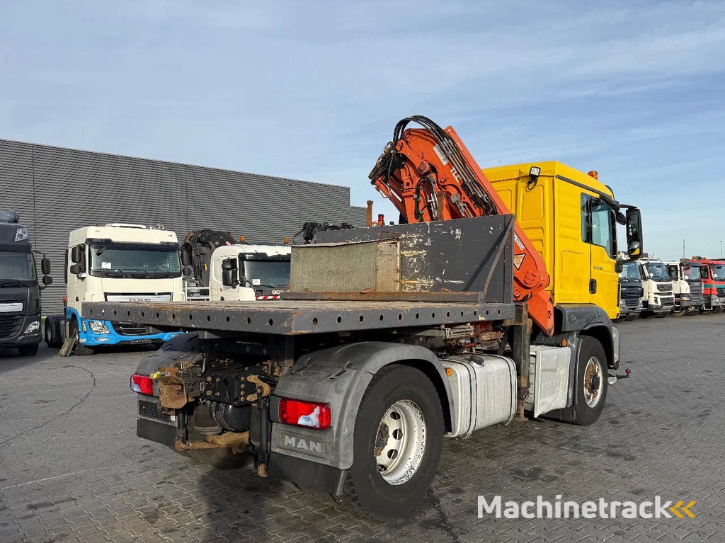 MAN TGS 18.480 4x4 Hydrodrive / Euro 6 / Atlas 165.2E - A3 (Only 261850km)