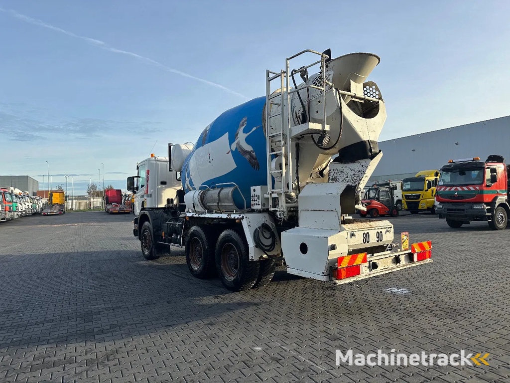 Scania P114-380 6x4 / Schwing Stetter AM 7 / BP400 / Chape en ciment / Cement dekvloer / Cement screed