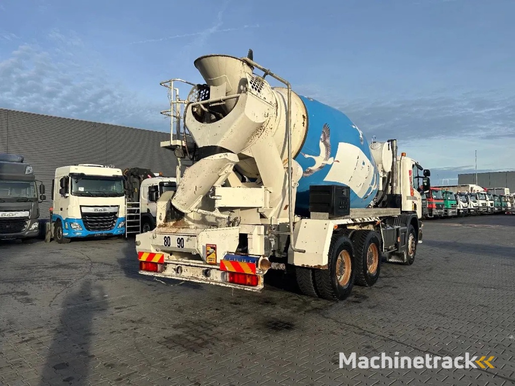Scania P114-380 6x4 / Schwing Stetter AM 7 / BP400 / Chape en ciment / Cement dekvloer / Cement screed