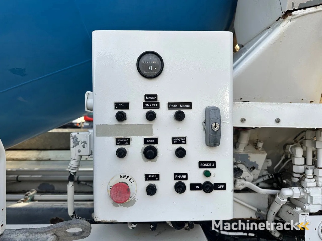 Scania P114-380 6x4 / Schwing Stetter AM 7 / BP400 / Chape en ciment / Cement dekvloer / Cement screed