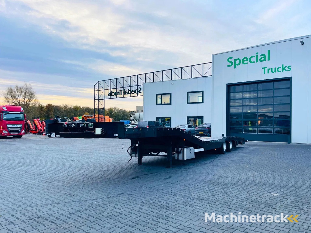 FISCHER VS MONT / Dieplader / Truck Transport Trailer