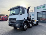 Minituur van Mercedes-Benz Arocs 4248 / 8x4 / Euro VI D / HIAB X-HIPRO 232 E-6 / HOOKLIFT HIAB ULT21S51 (21Ton)