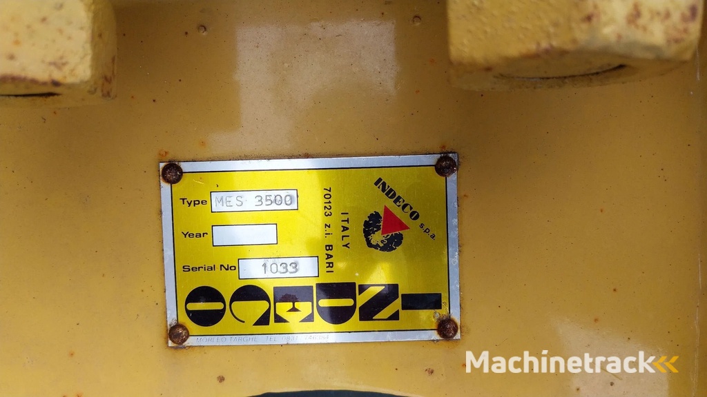 Diversen Indeco MES3500 1850kg hammer REBUILT