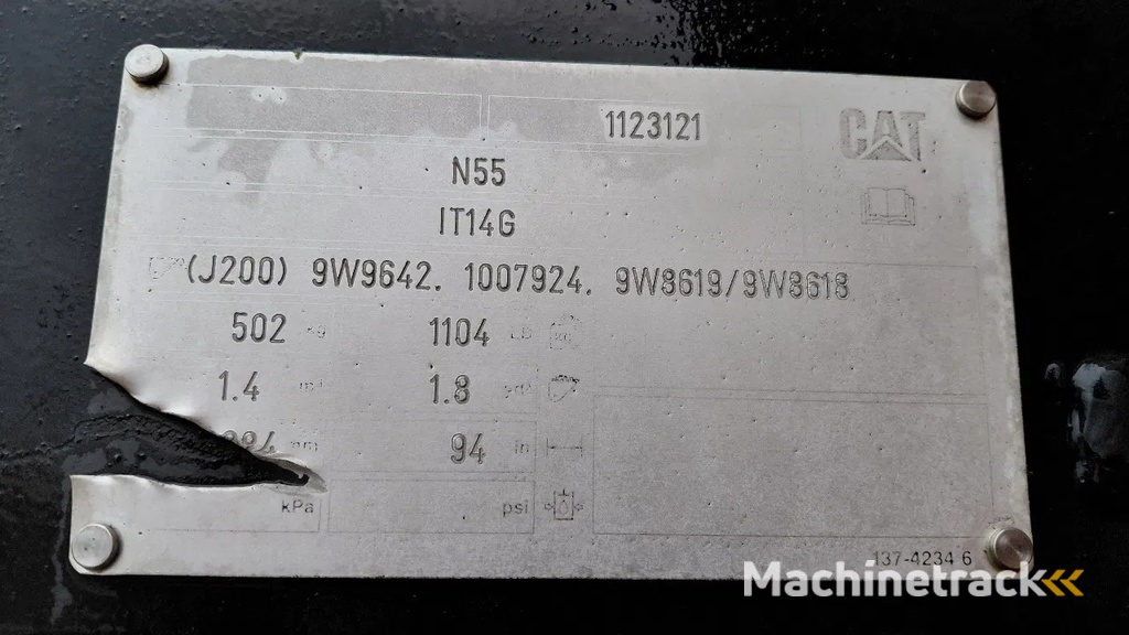 Caterpillar Loader bucket / IT coupling / 1.4m3 / NEW