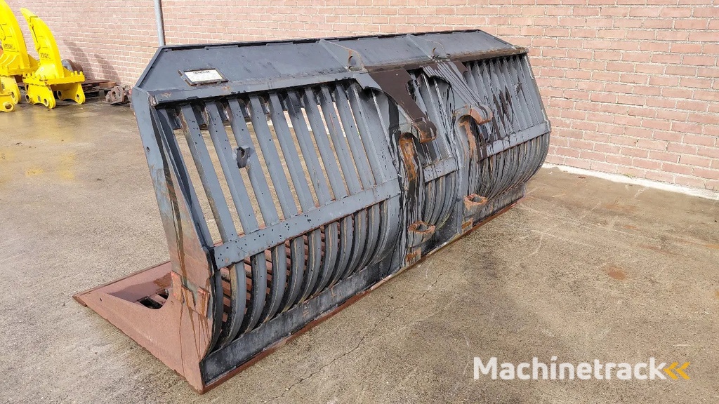Caterpillar Skeleton bucket for wheel loader / system 2000 / 2.85m wide / as good as new