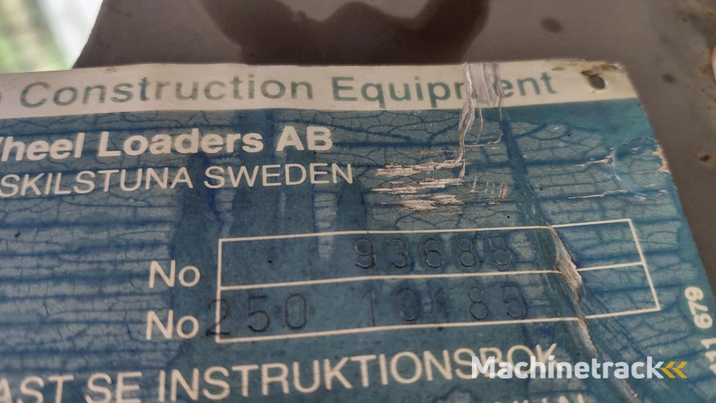 Volvo lundberg pallet forks