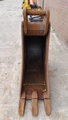 Minituur van Caterpillar Digging bucket / 70mm pins / 50cm wide