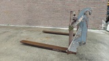 Minituur van Volvo lundberg pallet forks