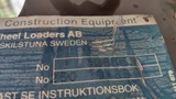Minituur van Volvo lundberg pallet forks