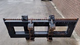 Minituur van Verachtert Pallet forks System 2000 for wheel loader