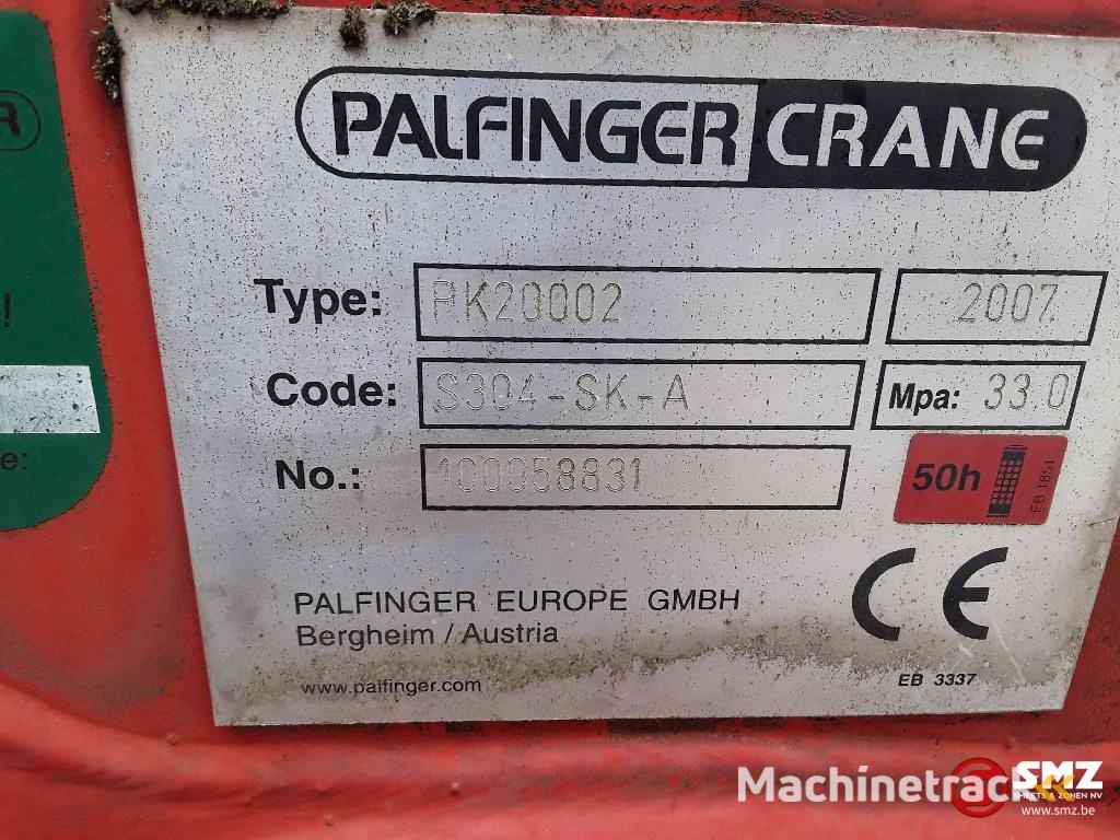 Mercedes Actros 4144 palfinber pk2002/4Ext remote