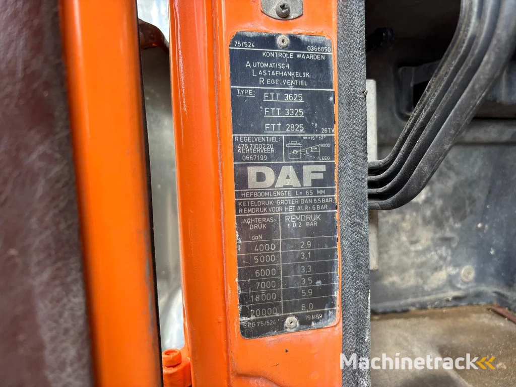 DAF ATI 6X4 FTT 3626 DKZ Tipper