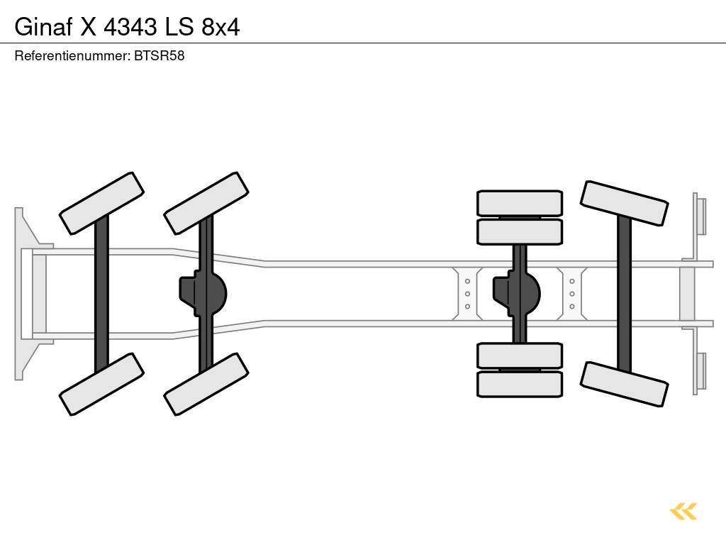 Ginaf X 4343 LS 8x4
