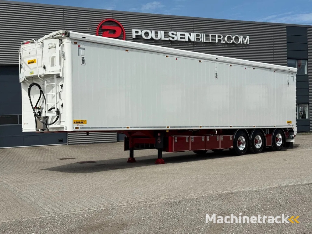 Legras 3-axle 91,8m3 walkingfloor EcoTop 13mm floor