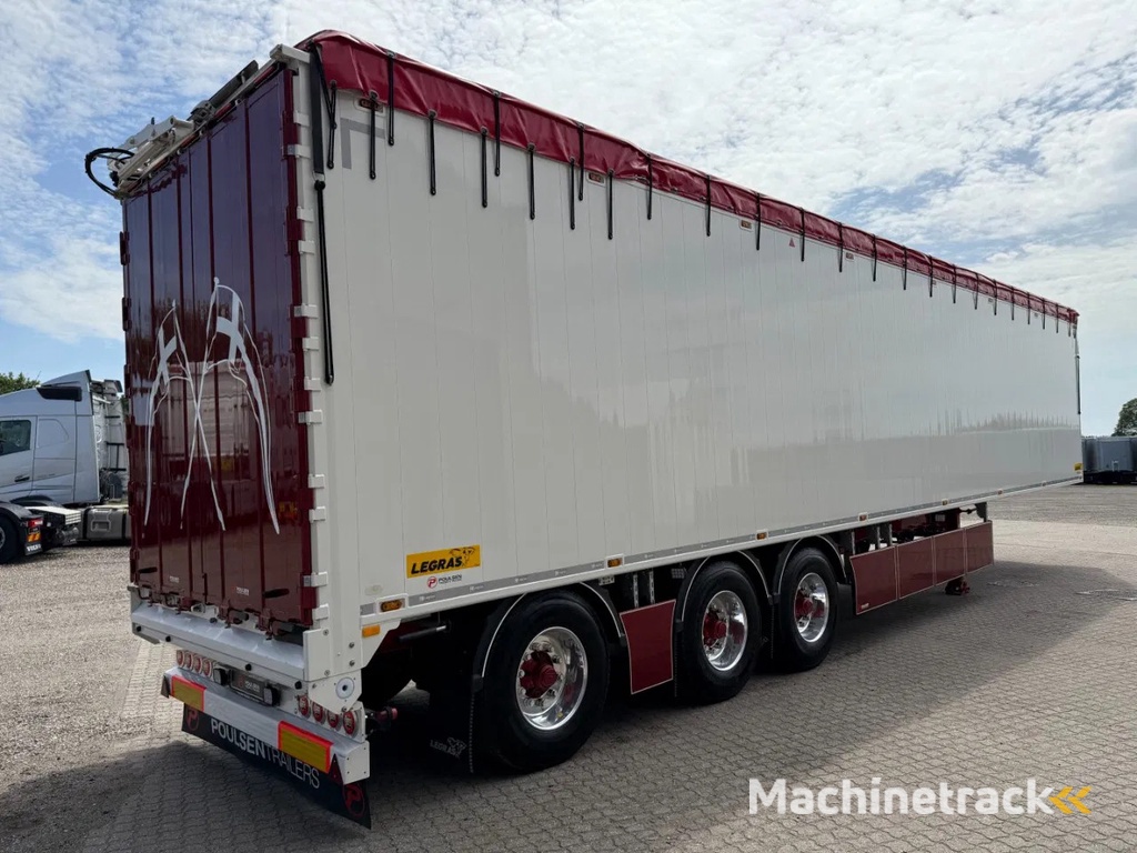 Legras 3-axle 91,8m3 walkingfloor EcoTop 13mm floor