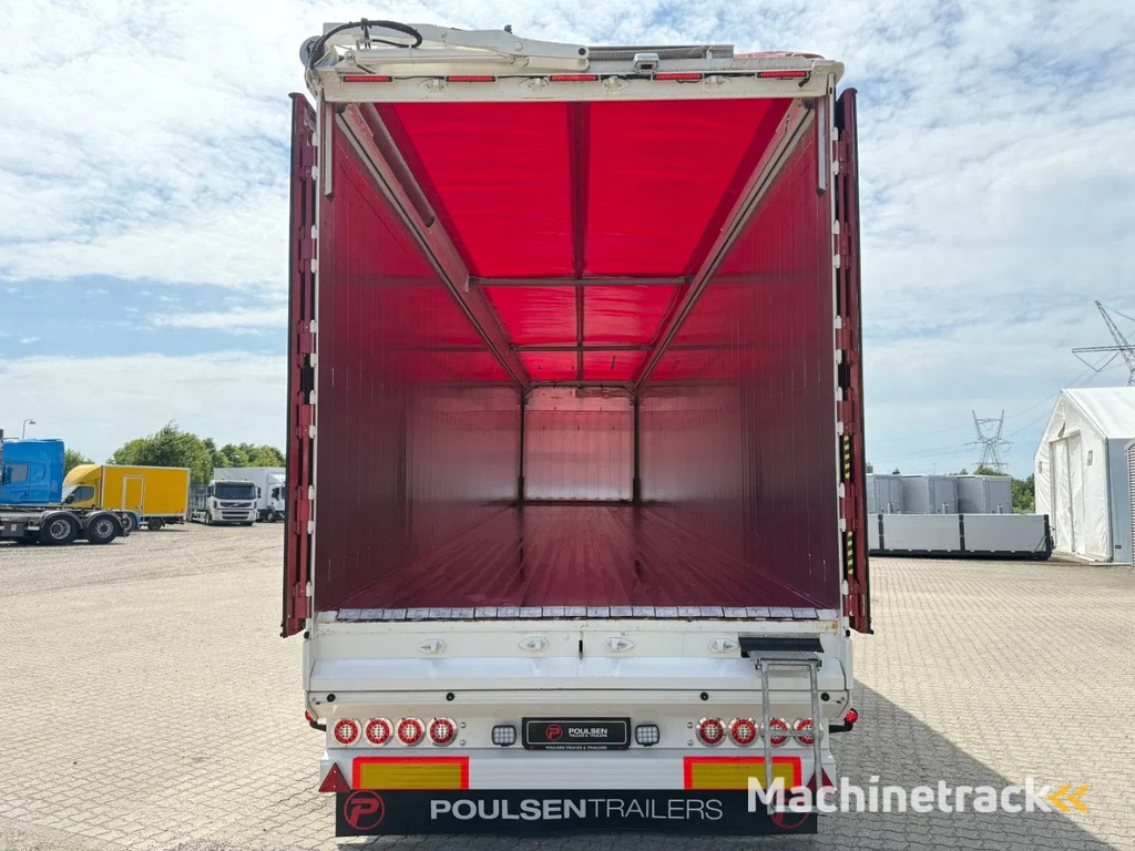 Legras 3-axle 91,8m3 walkingfloor EcoTop 13mm floor