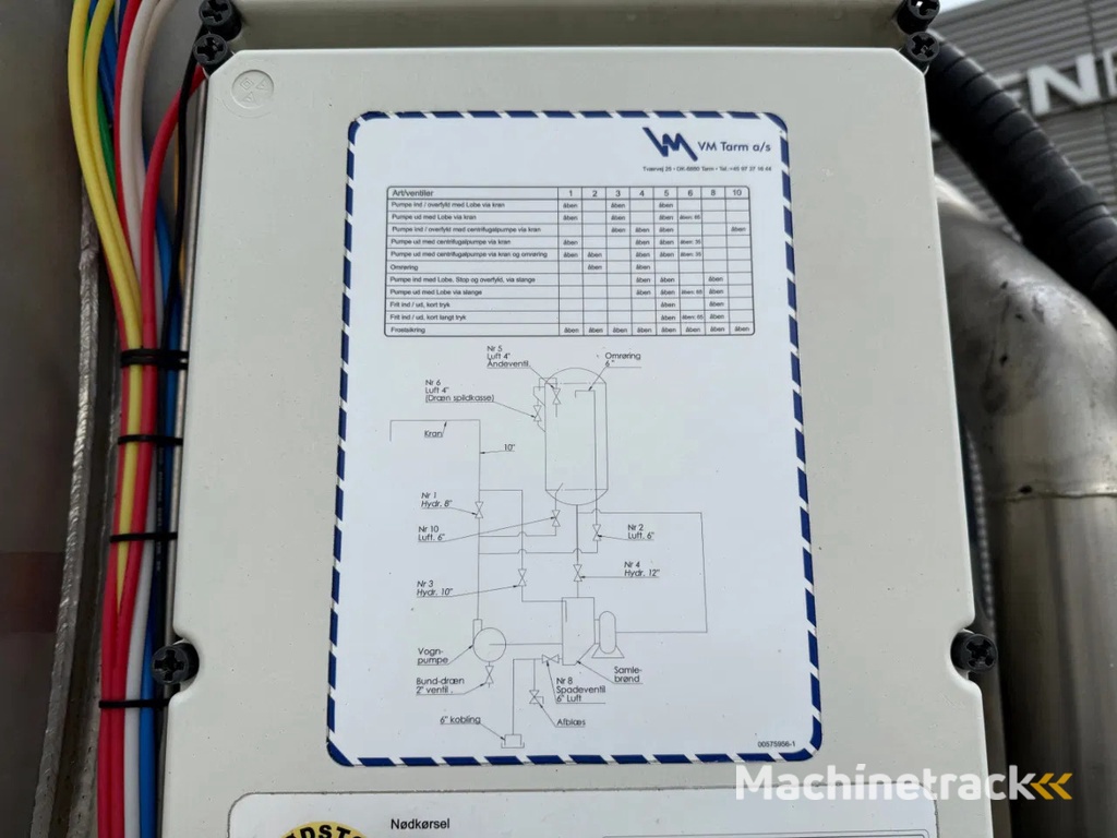 VM Trailer 4-aks 39m3 gülle trailer